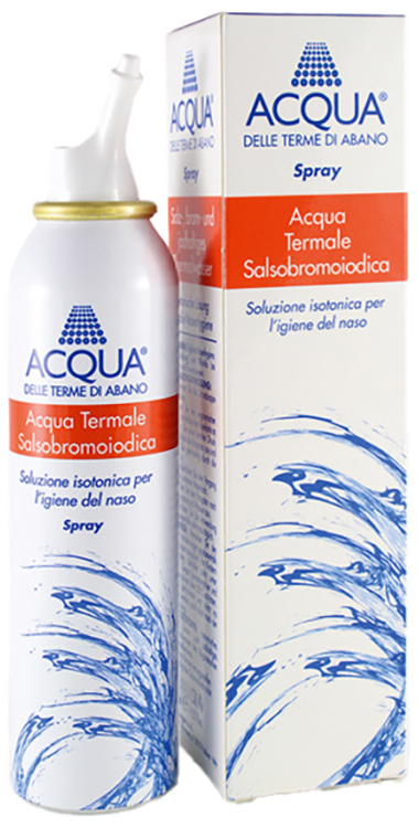 ACQUA DELLE TERME DI ABANO ISOTONICA SPRAY IRRIGAZIONE NASALE 125 ML - Antica Farmacia Ferrari