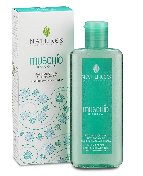 NATURE'S MUSCHIO D'ACQUA BAGNODOCCIA SETIFICANTE 200 ML - Antica Farmacia Ferrari