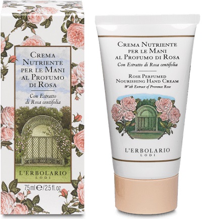 ROSA CREMA NUTRIENTE PER MANI 75 ML - Antica Farmacia Ferrari