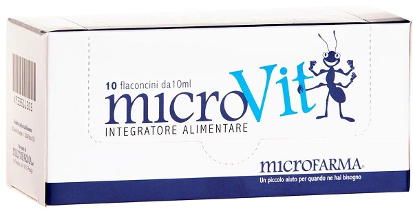 MICROVIT 10 FLACONCINI DA 10 ML - Antica Farmacia Ferrari
