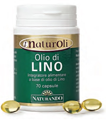 I NATUROLI OLIO DI LINO 70 CAPSULE - Antica Farmacia Ferrari