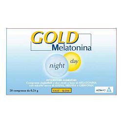 MELATONINA GOLD HTP 1MG 20 COMPRESSE - Antica Farmacia Ferrari