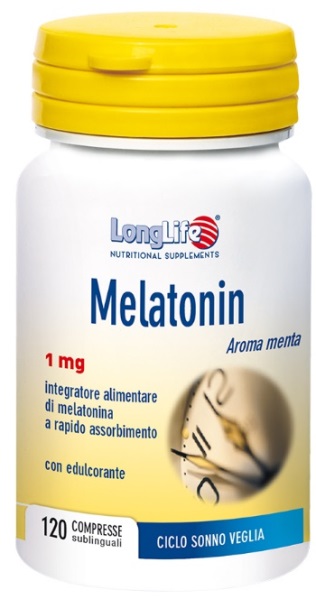 LONGLIFE MELATONIN 1 MG 120 COMPRESSE - Antica Farmacia Ferrari