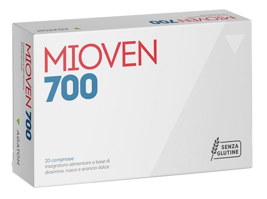 MIOVEN 700 20 COMPRESSE ASTUCCIO 20 G - Antica Farmacia Ferrari