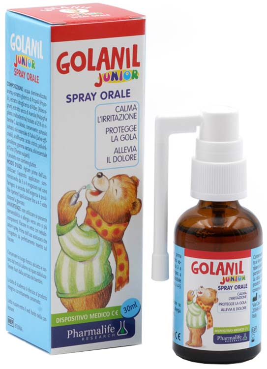 SPRAY ORALE GOLANIL JUNIOR 30 ML - Antica Farmacia Ferrari