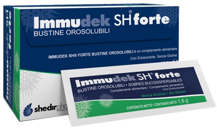 IMMUDEK SH FORTE 16 BUSTINE OROSOLUBILI - Antica Farmacia Ferrari