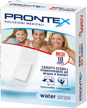 CEROTTO PRONTEX WATER STRIPS MEDIO 10 PEZZI - Antica Farmacia Ferrari
