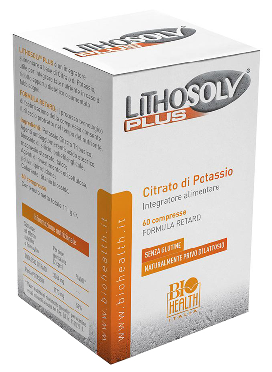 LITHOSOLV PLUS 60 COMPRESSE - Antica Farmacia Ferrari