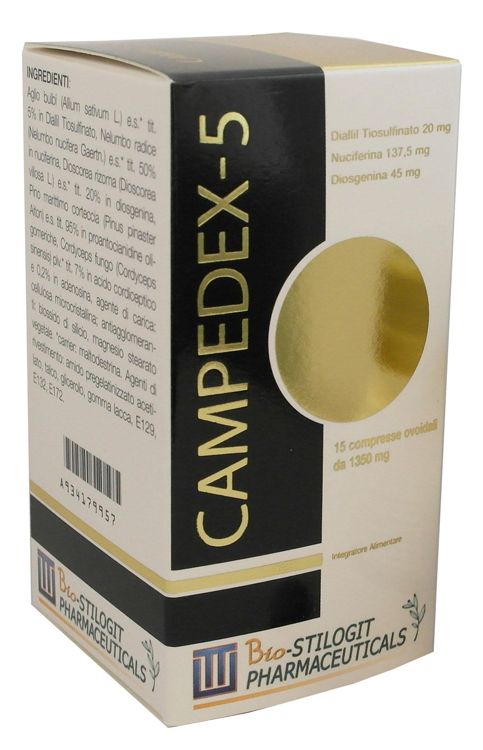 CAMPEDEX-5 15 COMPRESSE OVOIDALI 18 G - Antica Farmacia Ferrari