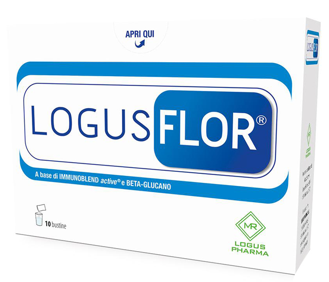 LOGUSFLOR 10 BUSTINE 3 GRAMMI - Antica Farmacia Ferrari