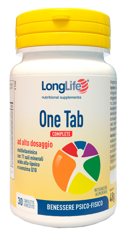 LONGLIFE ONE TAB COMPLETE 30 TAVOLETTE - Antica Farmacia Ferrari