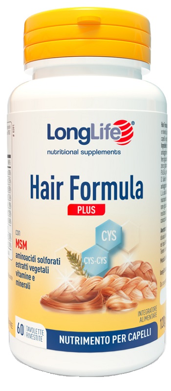 LONGLIFE HAIR FORMULA PLUS 60 TAVOLETTE - Antica Farmacia Ferrari