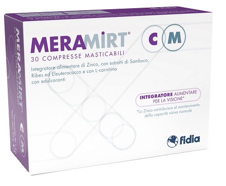MERAMIRT CM 30 COMPRESSE MASTICABILI - Antica Farmacia Ferrari