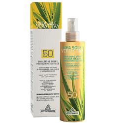 VERATTIVA EMULSIONE SPRAY PROTEZIONE ANTIAGE FP 50 200 ML - Antica Farmacia Ferrari
