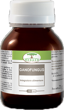 GANOFUNGUS 60 CAPSULE FLACONE 24 G - Antica Farmacia Ferrari