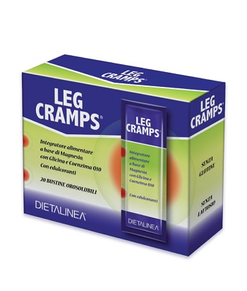 LEG CRAMPS 20 BUSTINE OROSULUBILI DIETALINEA 25 G - Antica Farmacia Ferrari