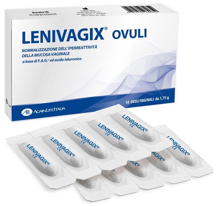 LENIVAGIX OVULI VAGINALI 10 PEZZI - Antica Farmacia Ferrari