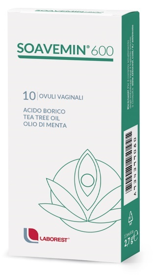 SOAVEMIN 600 10 OVULI VAGINALI - Antica Farmacia Ferrari