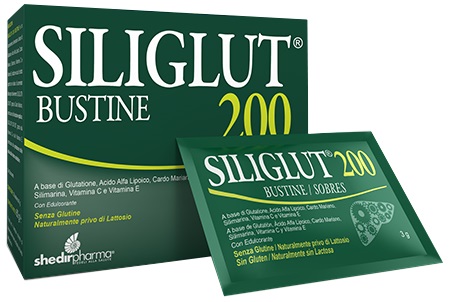 SILIGLUT 200 20 BUSTINE IN ASTUCCIO 60 G - Antica Farmacia Ferrari