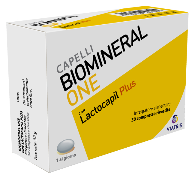 BIOMINERAL ONE LACTOCAPIL PLUS 30 COMPRESSE - Antica Farmacia Ferrari