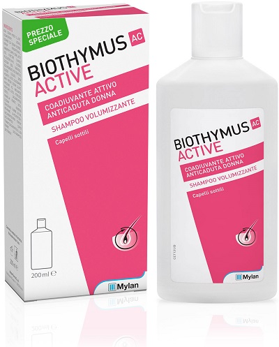 BIOTHYMUS AC ACTIVE SHAMPOO VOLUMIZZANTE DONNA 200 ML PREZZO SPECIALE - Antica Farmacia Ferrari