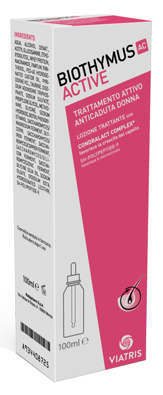 BIOTHYMUS AC ACTIVE TRATTAMENTO ATTIVO ANTICADUTA DONNA LOZIONE 100 ML - Antica Farmacia Ferrari