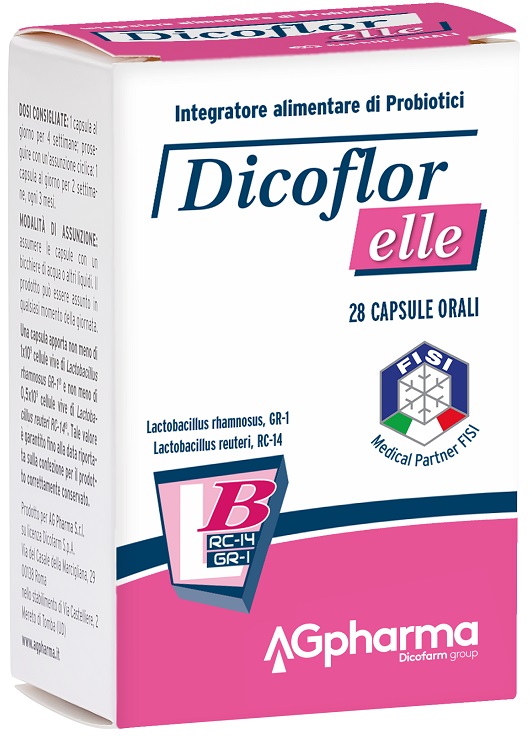 DICOFLOR ELLE 28 CAPSULE - Antica Farmacia Ferrari