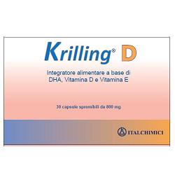 KRILLING D 30 CAPSULE - Antica Farmacia Ferrari