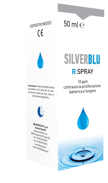 SILVER BLU R SPRAY NASALE 50 ML - Antica Farmacia Ferrari