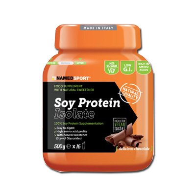 SOY PROTEIN ISOLATE DELICIOUS CHOCOLATE POLVERE 500 G - Antica Farmacia Ferrari