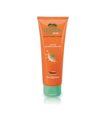 LICHTENA SOLE BIMBI LATTE SPF 50+ 100 ML - Antica Farmacia Ferrari