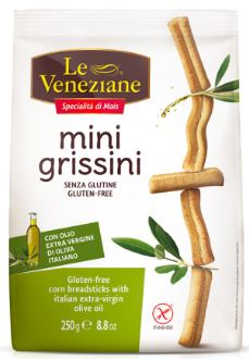 LE VENEZIANE MINI GRISSINI 250 G - Antica Farmacia Ferrari