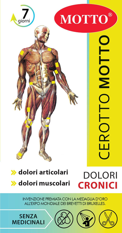 CEROTTO MOTTO 2 PEZZI 5X15 CM - Antica Farmacia Ferrari