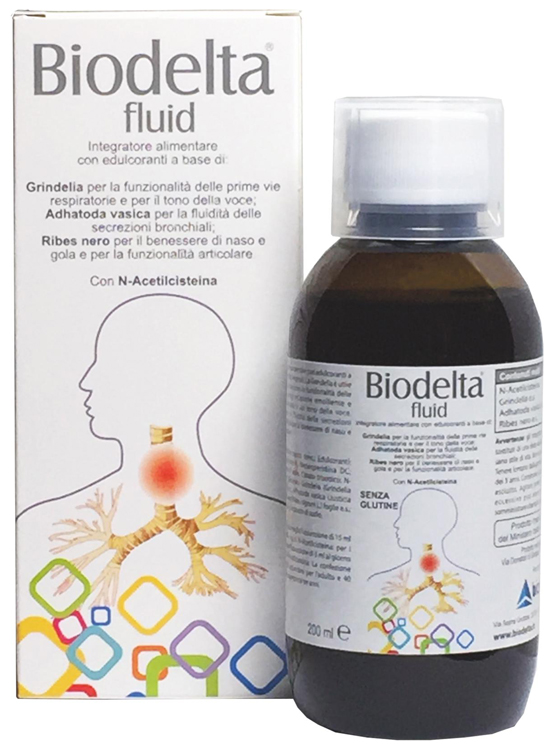 BIODELTA FLUID 200 ML - Antica Farmacia Ferrari