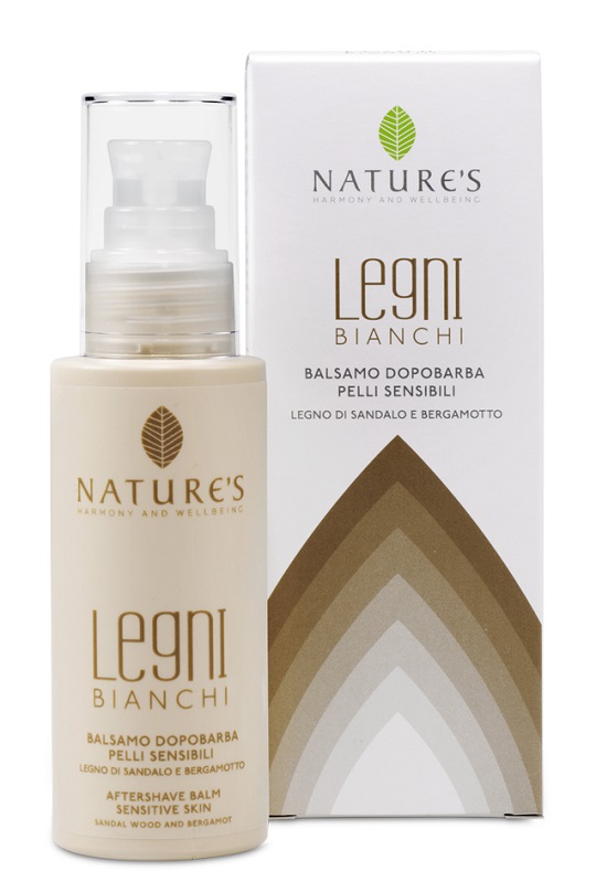 NATURES LEGNI BIANCHI FLUIDO BALSAMO DOPOBARBA - Antica Farmacia Ferrari