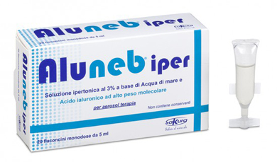 ALUNEB SOLUZIONE IPERTONICA 20 FLACONCINI MONODOSE DA 5 ML - Antica Farmacia Ferrari