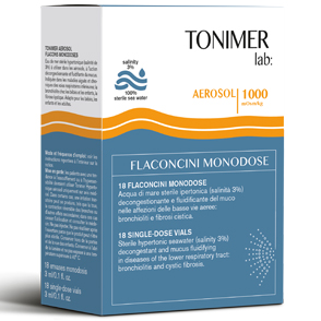 TONIMER LAB AEROSOL 18 FLACONCINI 3 ML MONODOSE - Antica Farmacia Ferrari