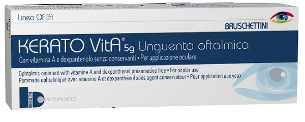 UNGUENTO OFTALMICO KERATO VITA 5 G - Antica Farmacia Ferrari