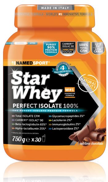 STAR WHEY SUBLIME CHOCOLATE 750 G - Antica Farmacia Ferrari