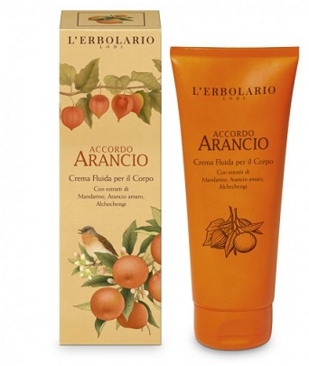 ACCORDO ARANCIO CREMA FLUIDA PER IL CORPO 200 ML - Antica Farmacia Ferrari