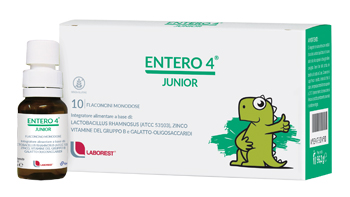ENTERO 4 JUNIOR 10 FLACONCINI 8 ML - Antica Farmacia Ferrari