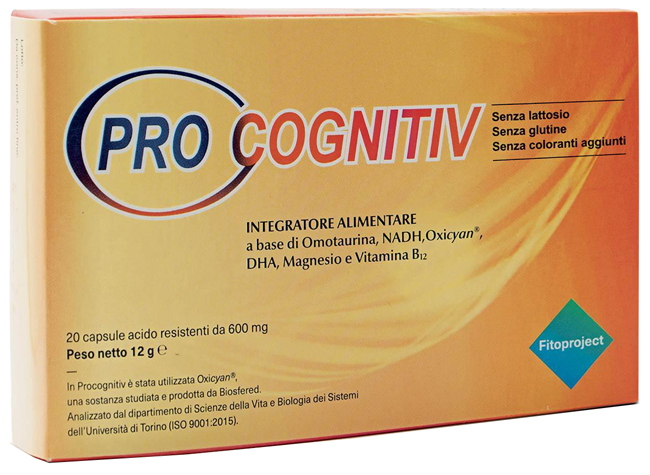 PROCOGNITIV 20 CAPSULE 12 G - Antica Farmacia Ferrari