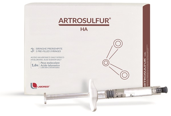 SIRINGA INTRA-ARTICOLARE ARTROSULFUR HA ACIDO IALURONICO 1,6% 2 ML 3 PEZZI - Antica Farmacia Ferrari