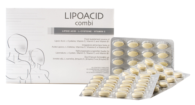 LIPOACID COMBI 60 COMPRESSE - Antica Farmacia Ferrari