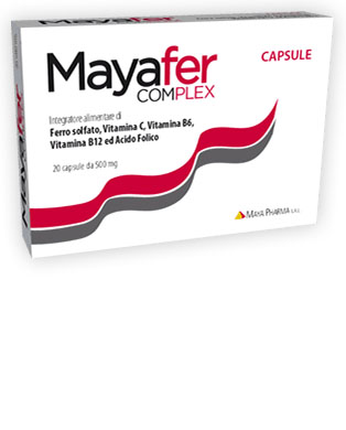 MAYAFER COMPLEX 20 CAPSULE BLISTER 10 G - Antica Farmacia Ferrari