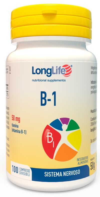 LONGLIFE B1 100 COMPRESSE 50 MG - Antica Farmacia Ferrari