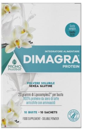 DIMAGRA PROTEIN NEUTRO 10 BUSTE - Antica Farmacia Ferrari