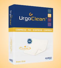 MEDICAZIONE STERILE URGOCLEAN 10X10 CM 5 PEZZI - Antica Farmacia Ferrari