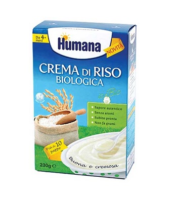 HUMANA CREMA DI RISO BIOLOGICO 230 G - Antica Farmacia Ferrari