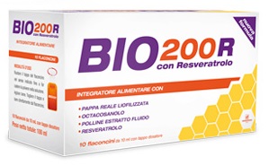 BIO200 R RESVERATROLO 10 FLACONCINI 10 ML - Antica Farmacia Ferrari